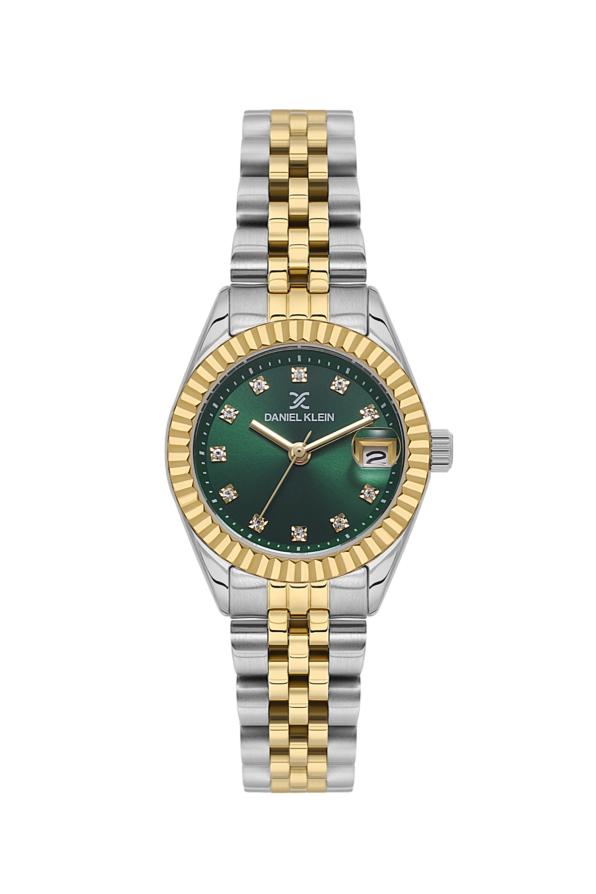 Daniel Klein Date & Time Wrist Watch for Women DK.1.13969-7