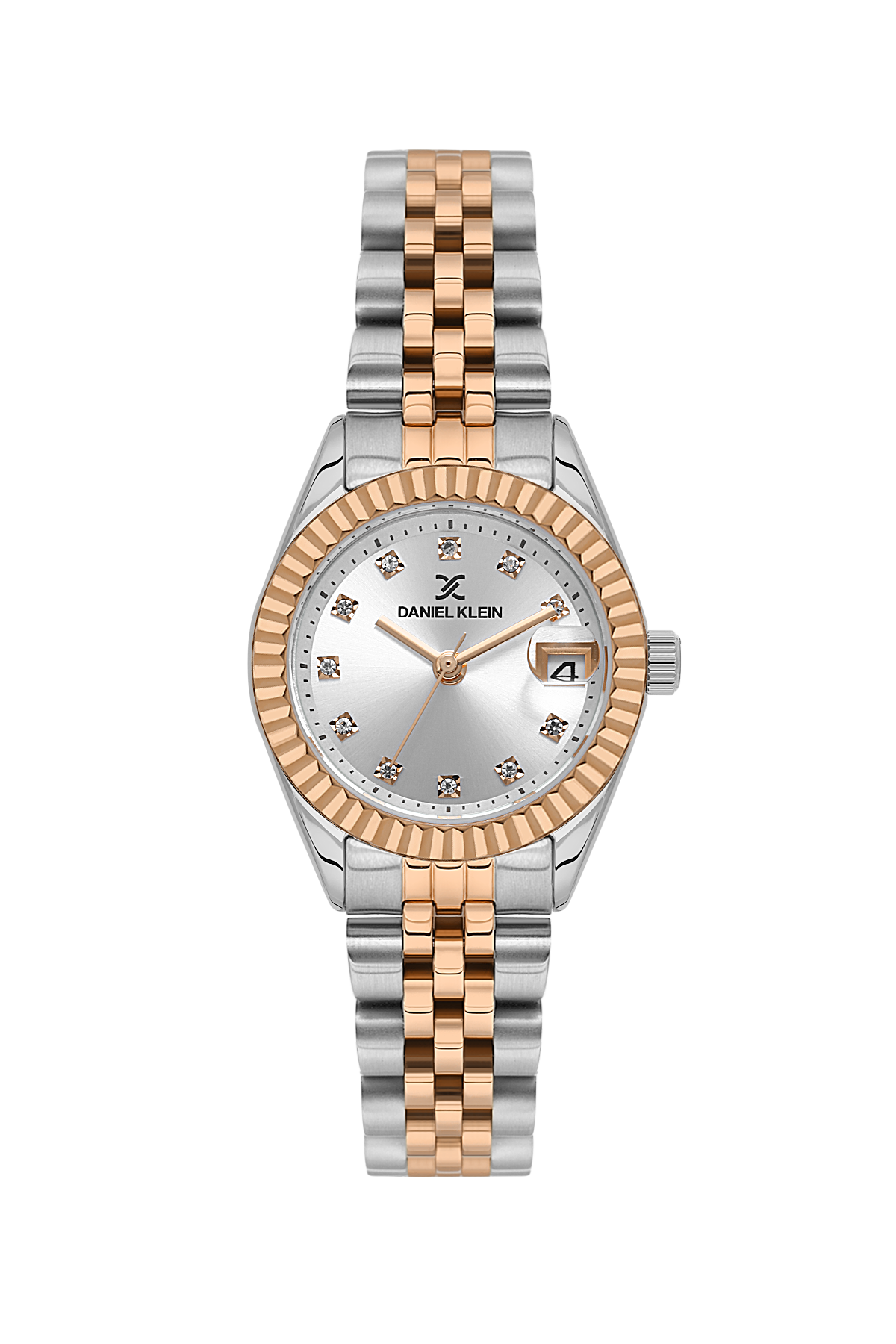 Daniel Klein Date & Time Wrist Watch for Women DK.1.13969-8