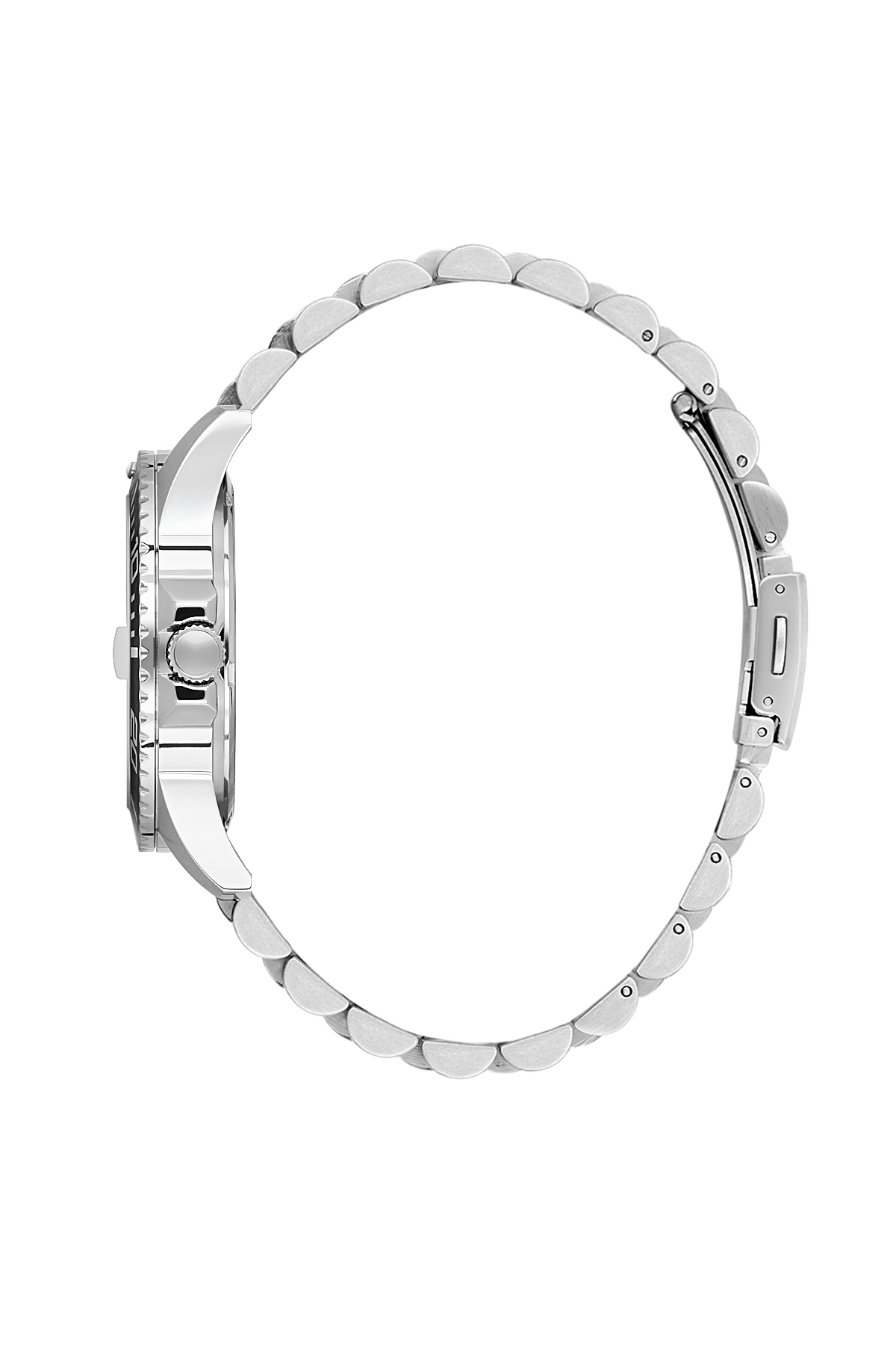 Daniel Klein Steely Date Wrist Watch for Men DK.1.14029-4