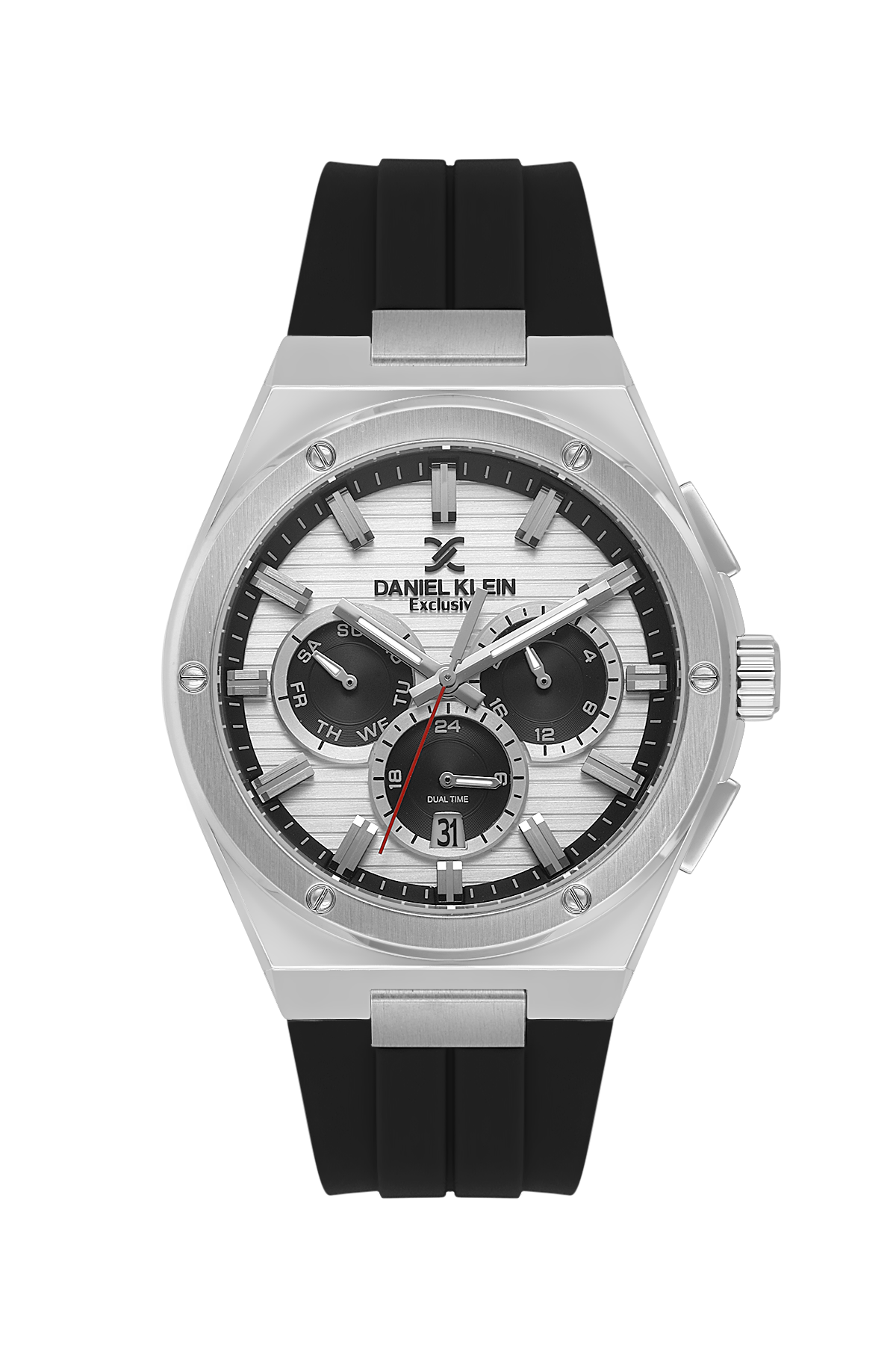 Daniel Klein Multifunction Dual Time Wrist Watch for Men DK.1.14072-1