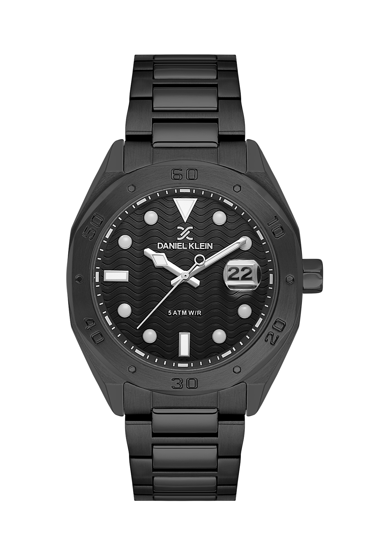 Daniel Klein Date/Time Wrist Watch for Men DK.1.14076-5