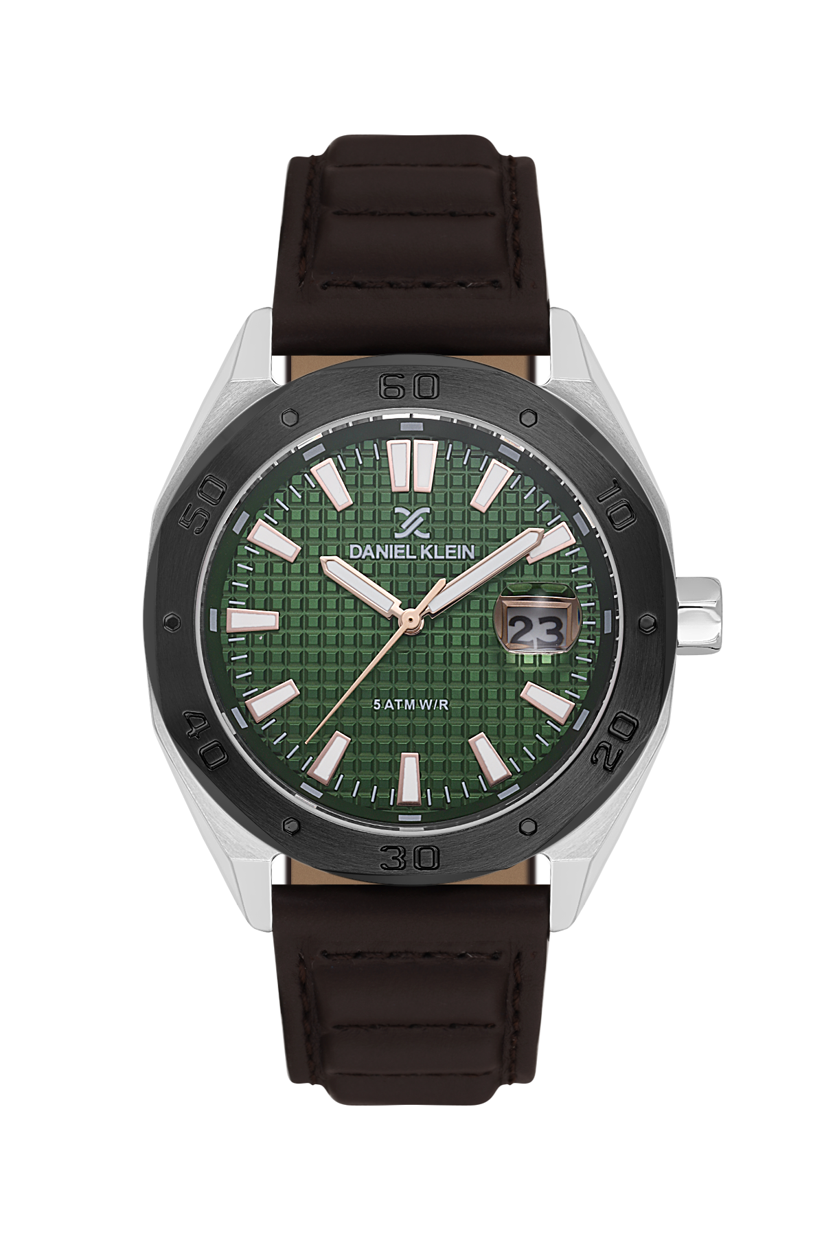 Daniel Klein Date/Time Wrist Watch for Men DK.1.14077-3