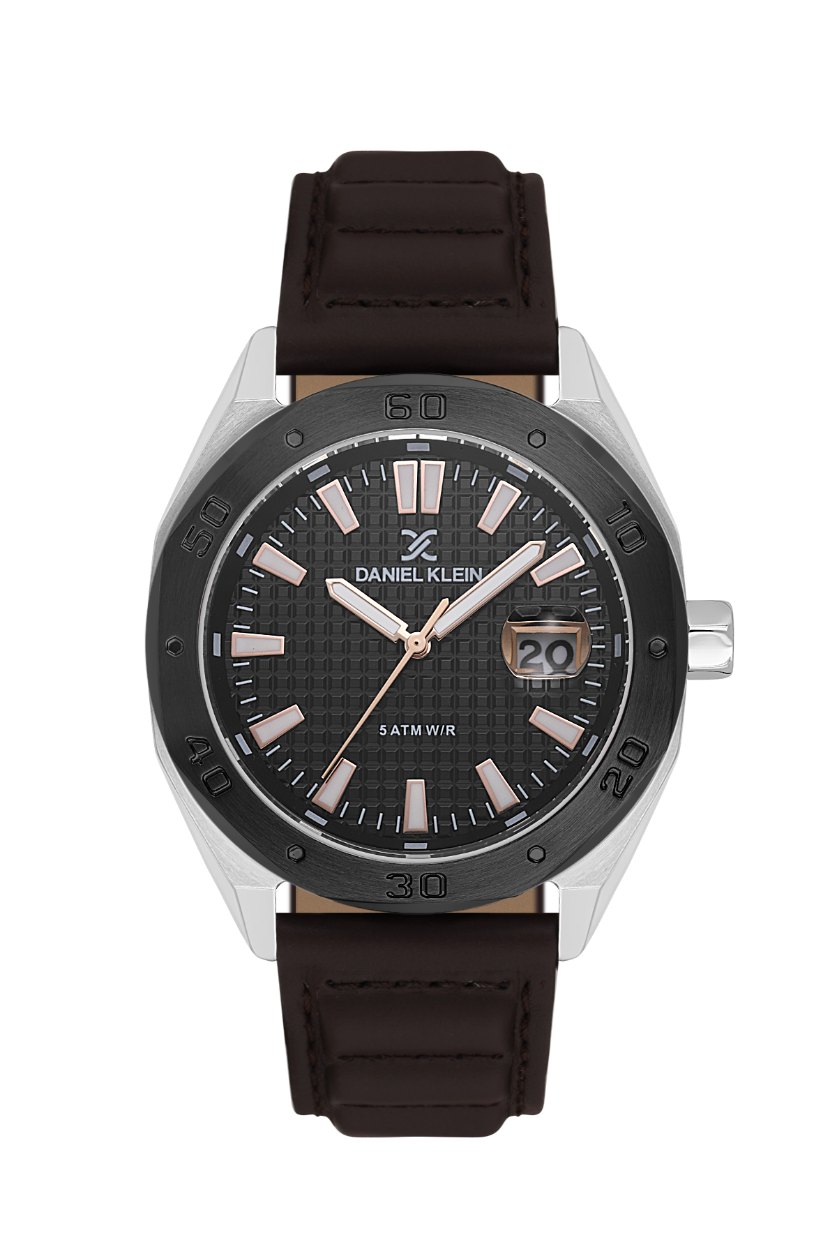 Daniel Klein Date/Time Wrist Watch for Men DK.1.14077-4