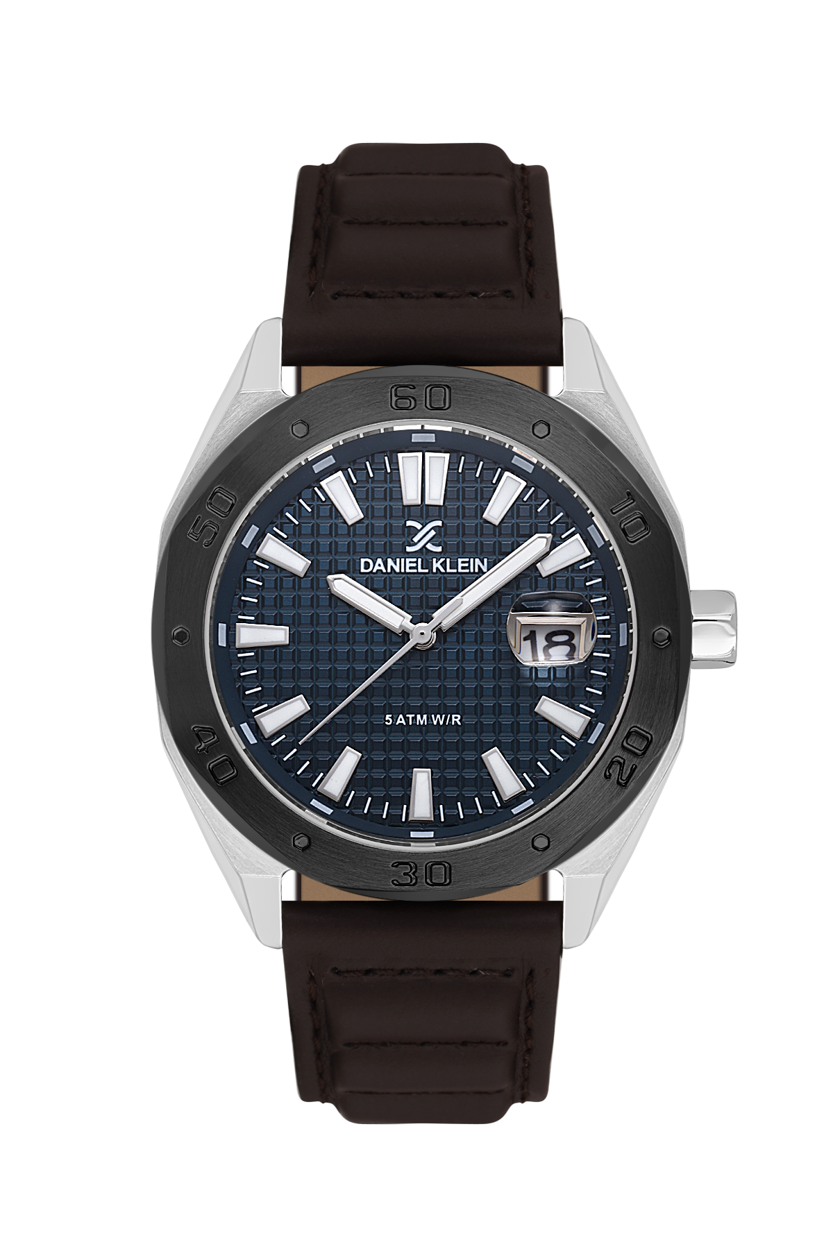 Daniel Klein Date/Time Wrist Watch for Men DK.1.14077-5