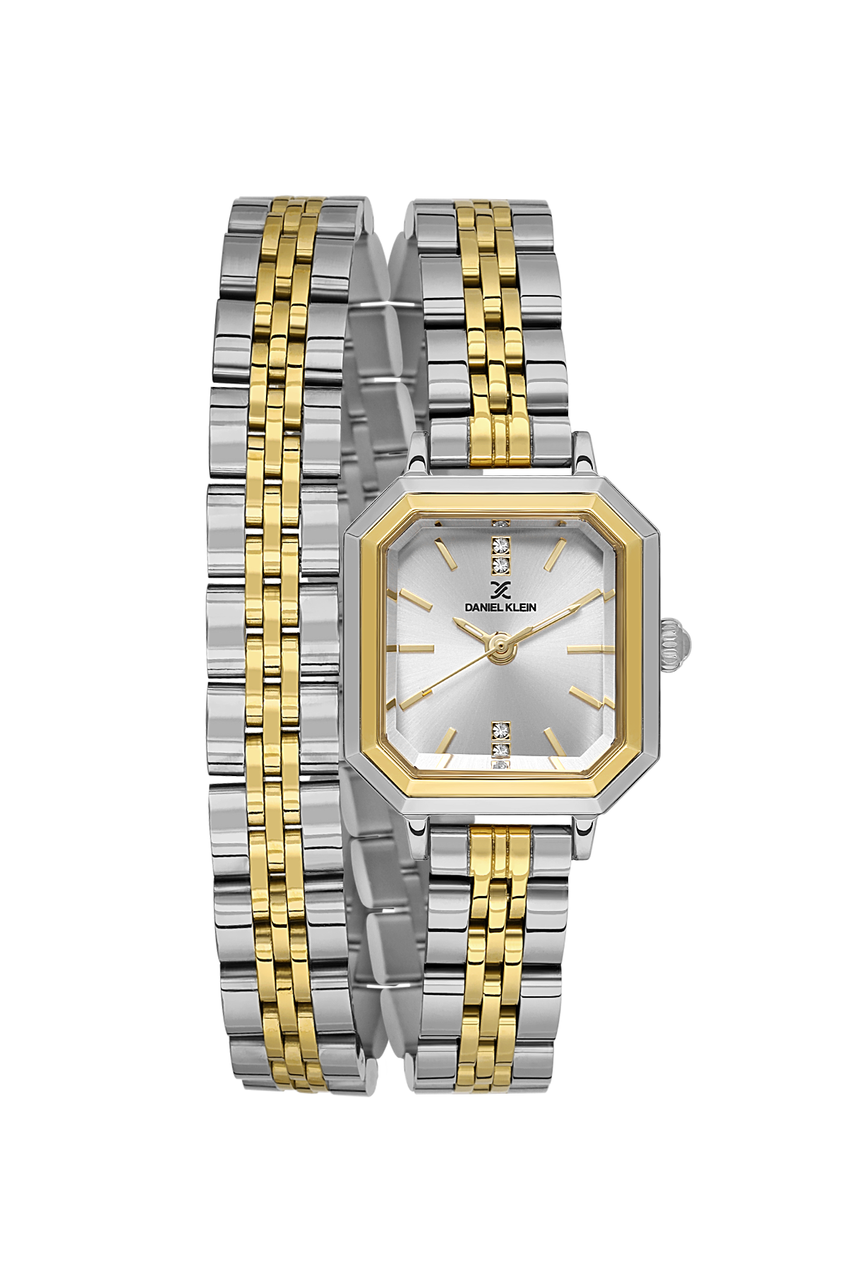 Daniel Klein Date & Time Wrist Watch for Women DK.1.14098-4