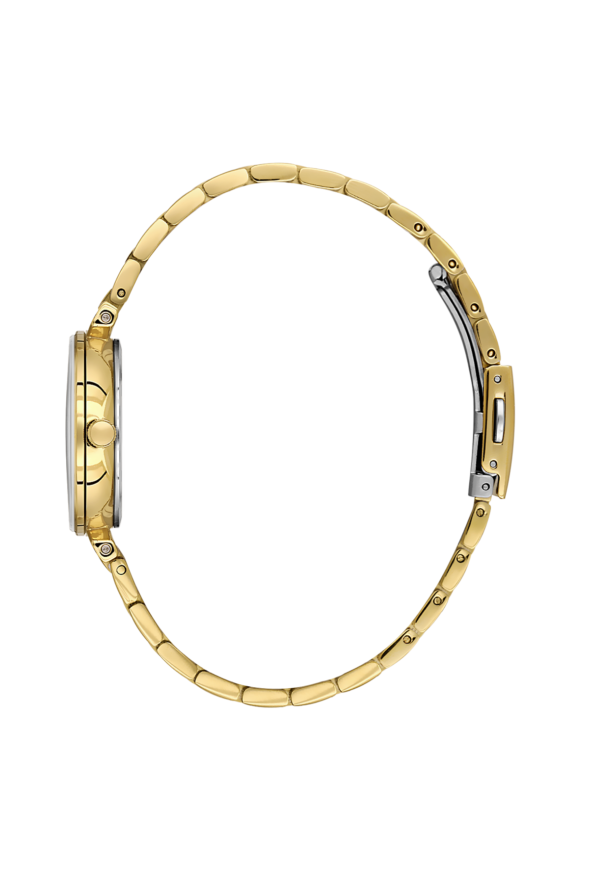 Daniel Klein Dark Green IP Gold Wrist Watch for Women DK.1.14175-4