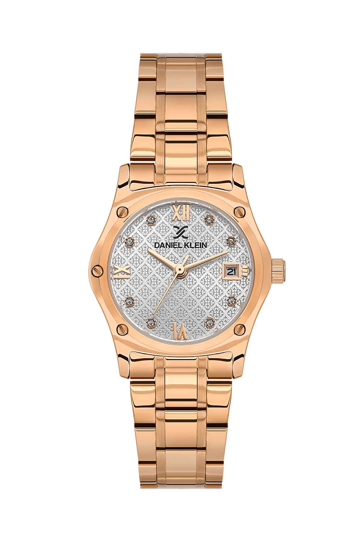 Daniel Klein Date/Time Wrist Watch for Women DK.1.14271-5