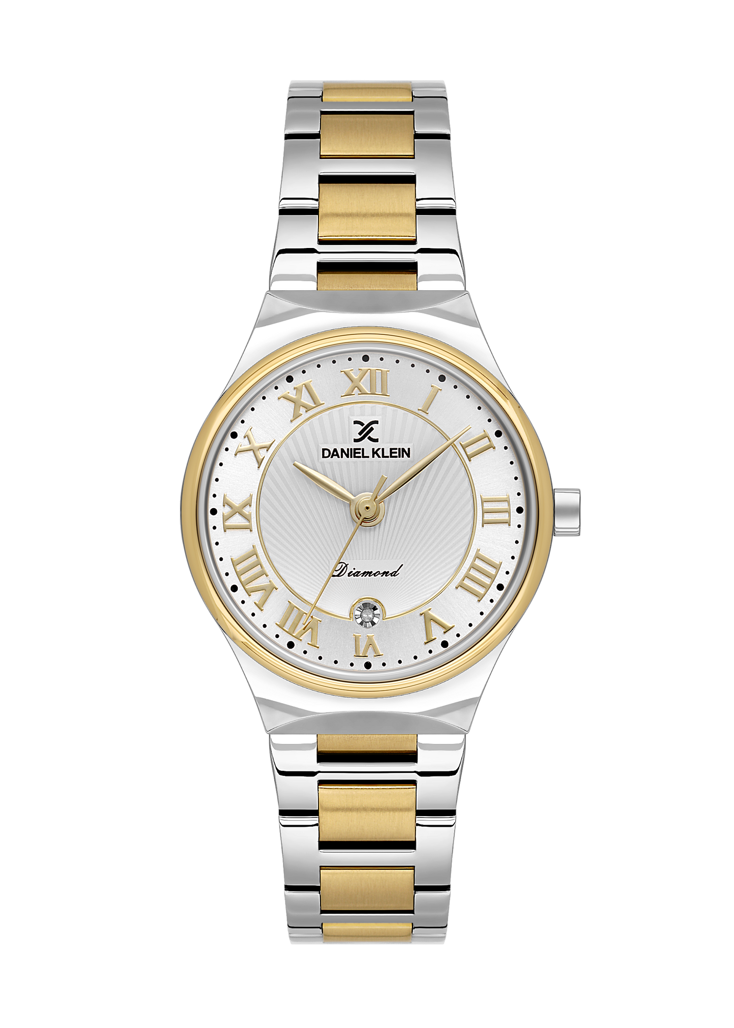 daniel-klein-diamond-ladies-silver-diamond-emboss-dial-watch-dk-1-14299-4