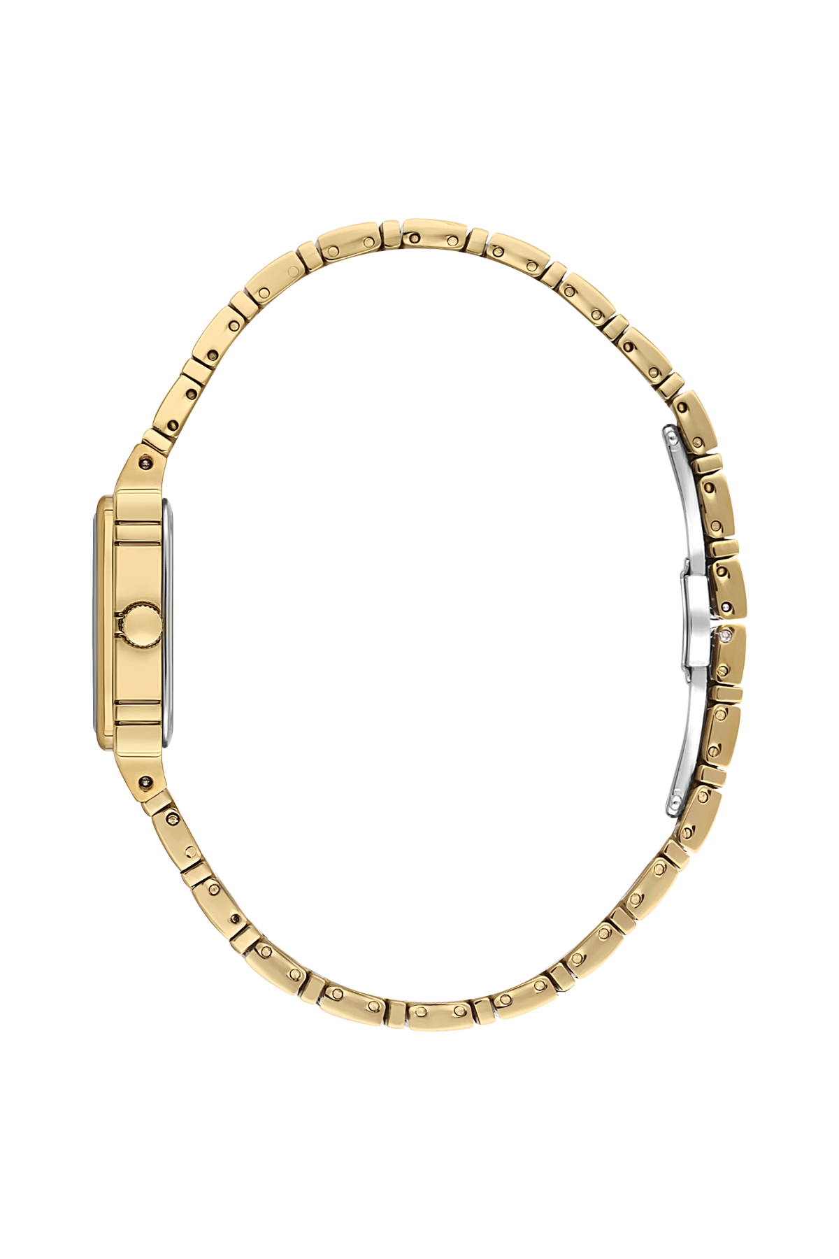 Daniel Klein Premium Ladies Light Champagne Emboss Real Index Watch – DK.1.14315-2