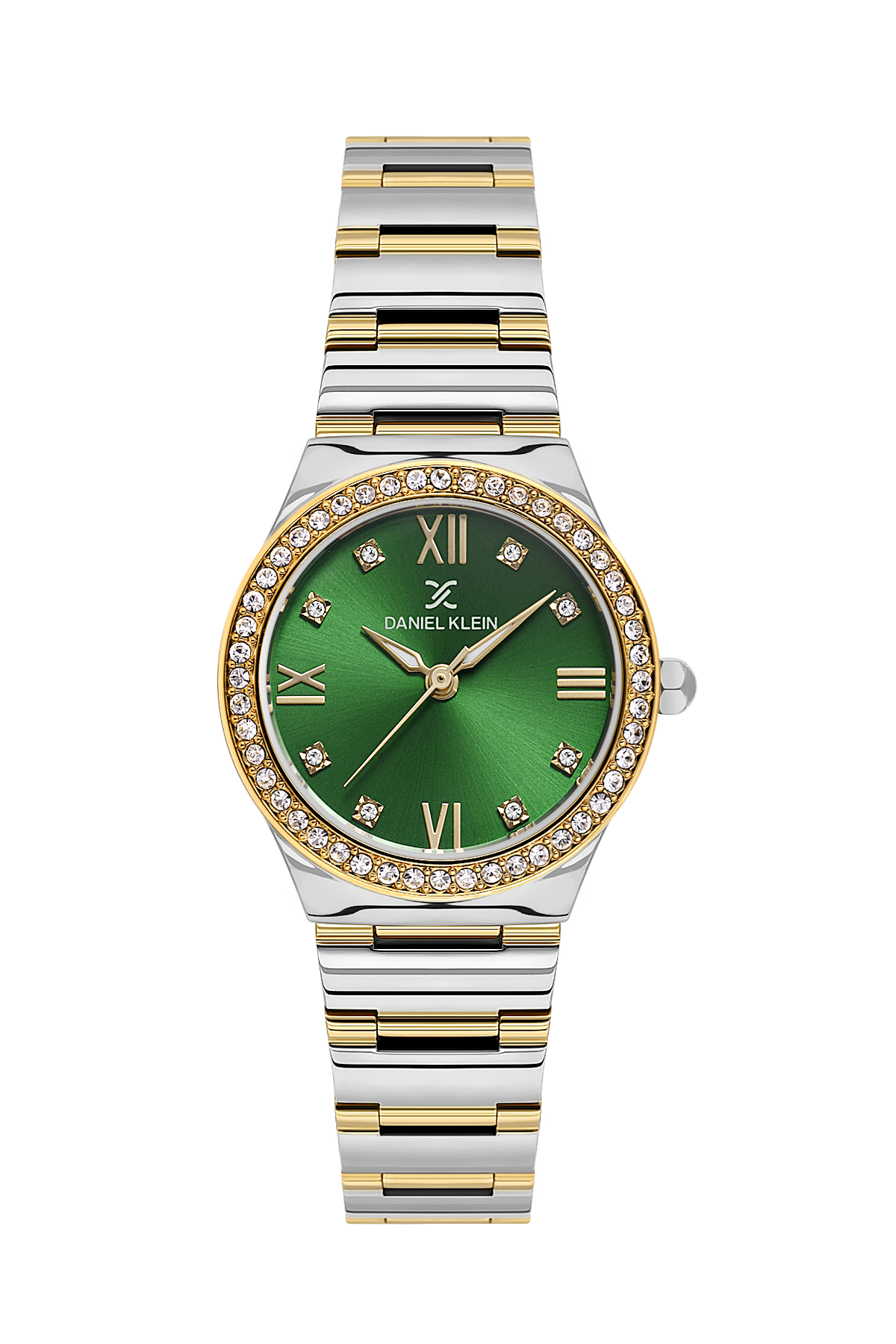daniel-klein-premium-ladies-dark-green-sunray-stone-index-watch-dk-1-14324-4
