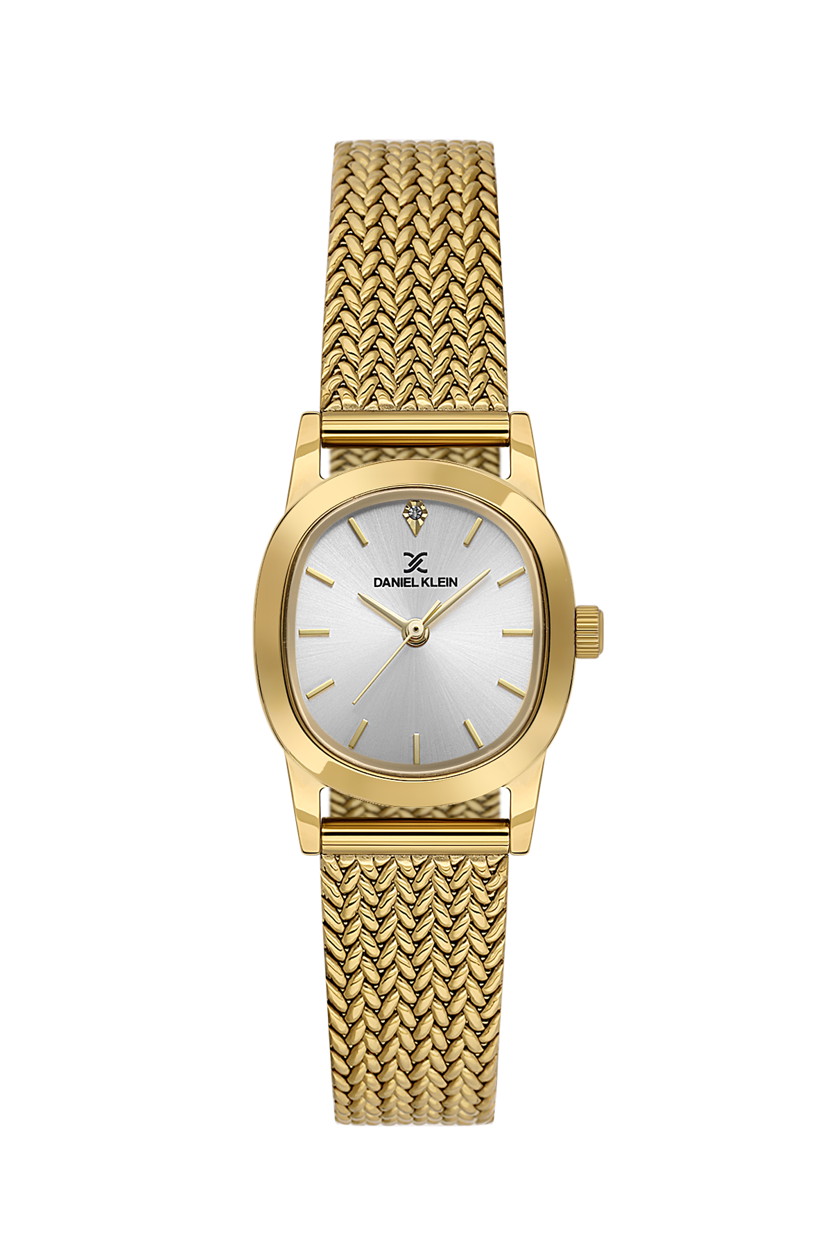 daniel-klein-premium-ladies-silver-sunray-stone-index-mesh-watch-dk-1-14328-3