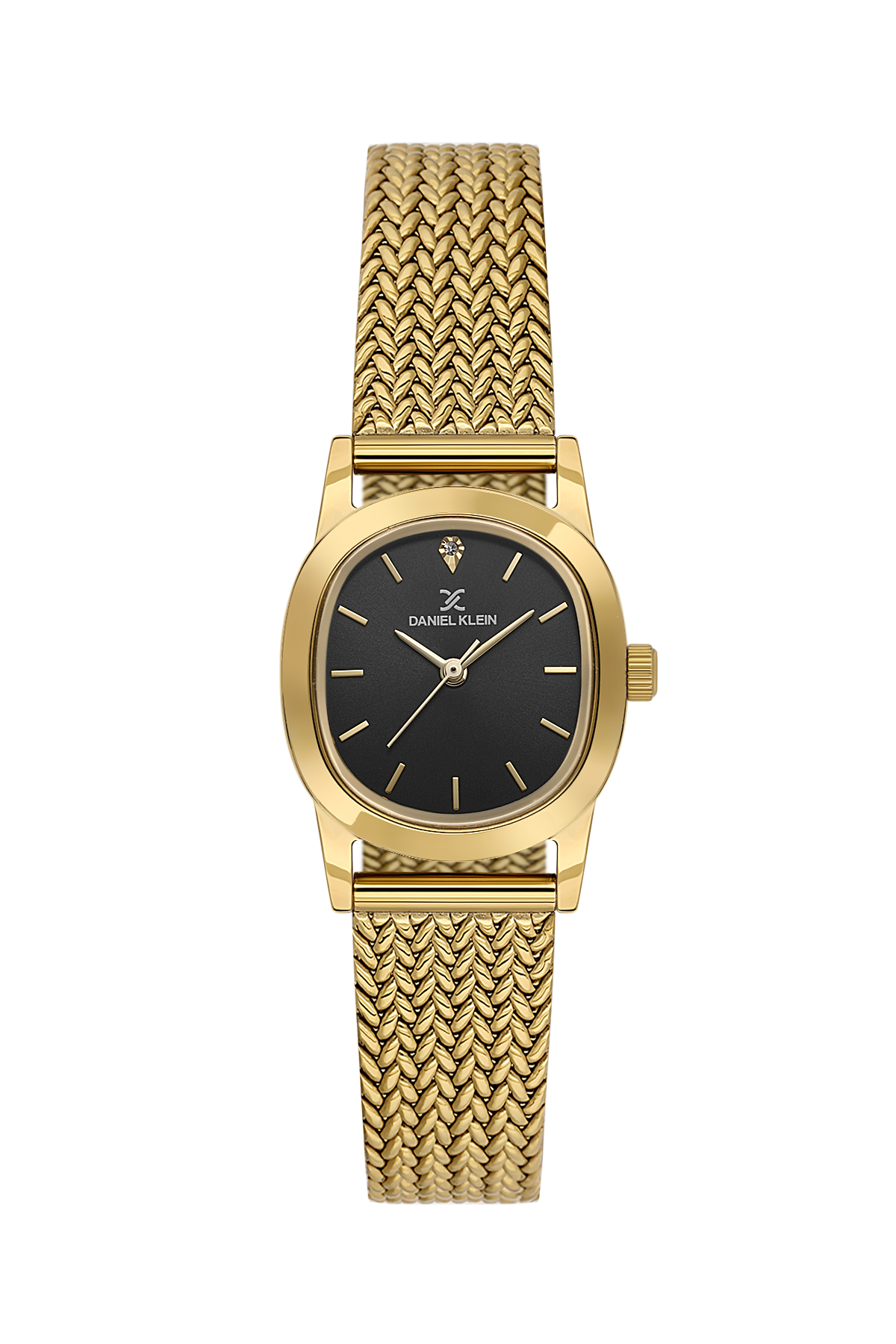 daniel-klein-premium-ladies-gun-black-sunray-stone-index-mesh-watch-dk-1-14328-5