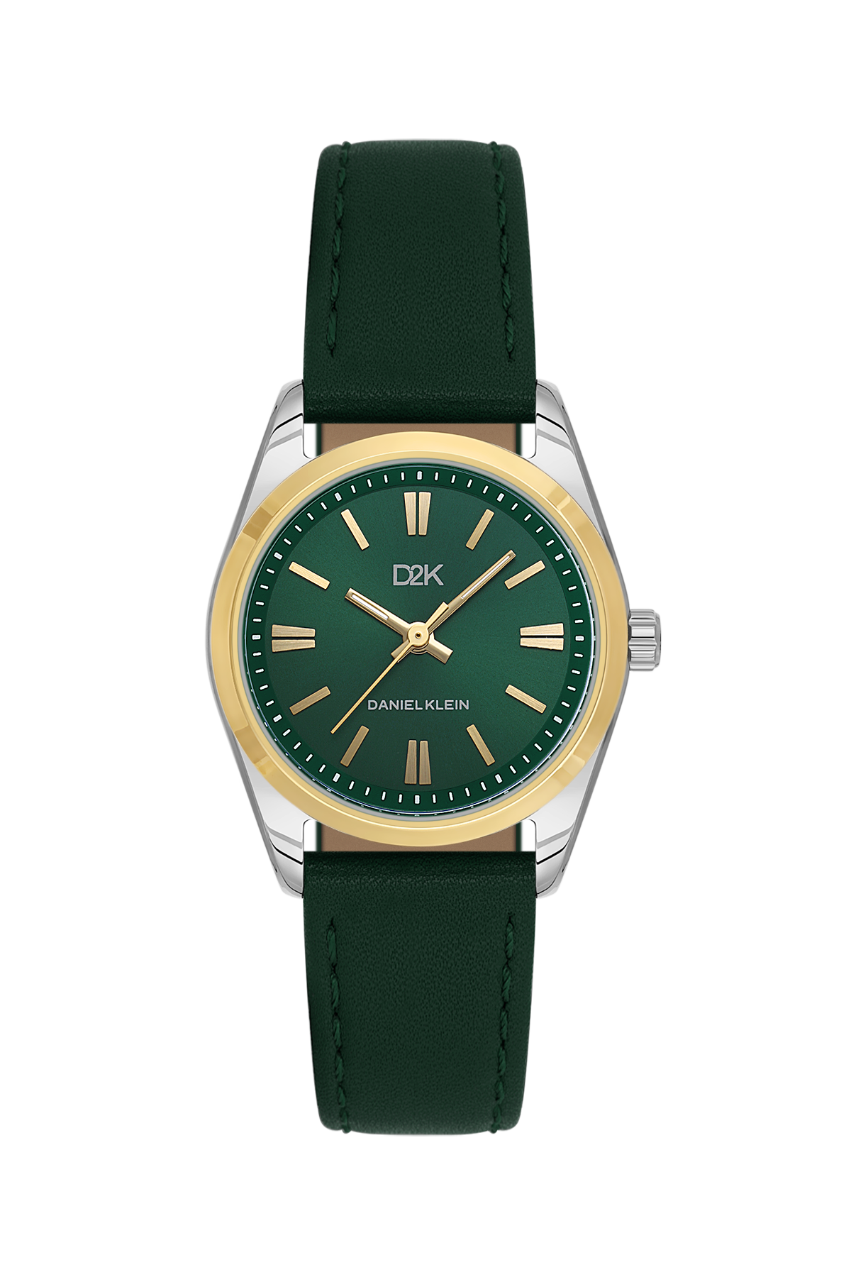 daniel-klein-d2k-ladies-dark-green-two-tone-leather-watch-dk-1-14459-5