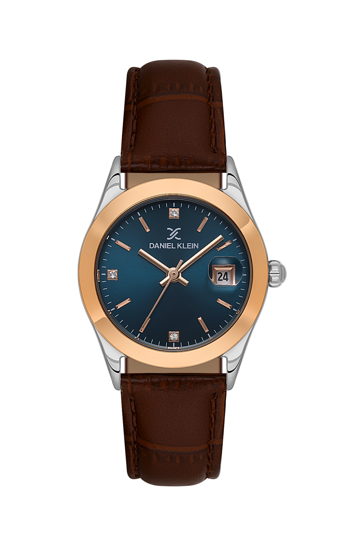 daniel-klein-blue-pink-rosegold-leather-date-watch-for-women-dk-6-14184-6
