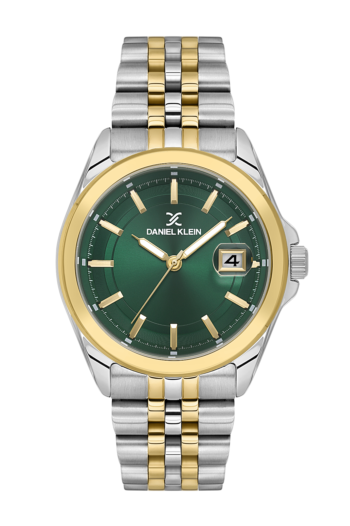 daniel-klein-dark-green-ip-silver-gold-date-wrist-watch-for-men-dk-6-14205-5