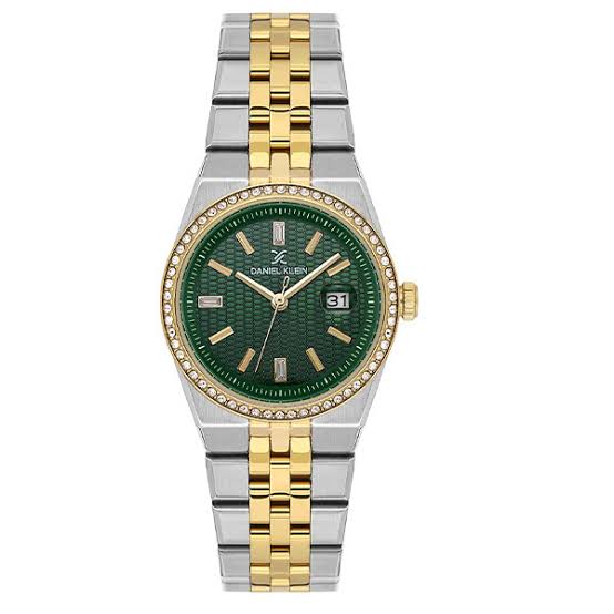 Daniel Klein Premium Ladies Dark Green Emboss Watch – DK.6.14717-4