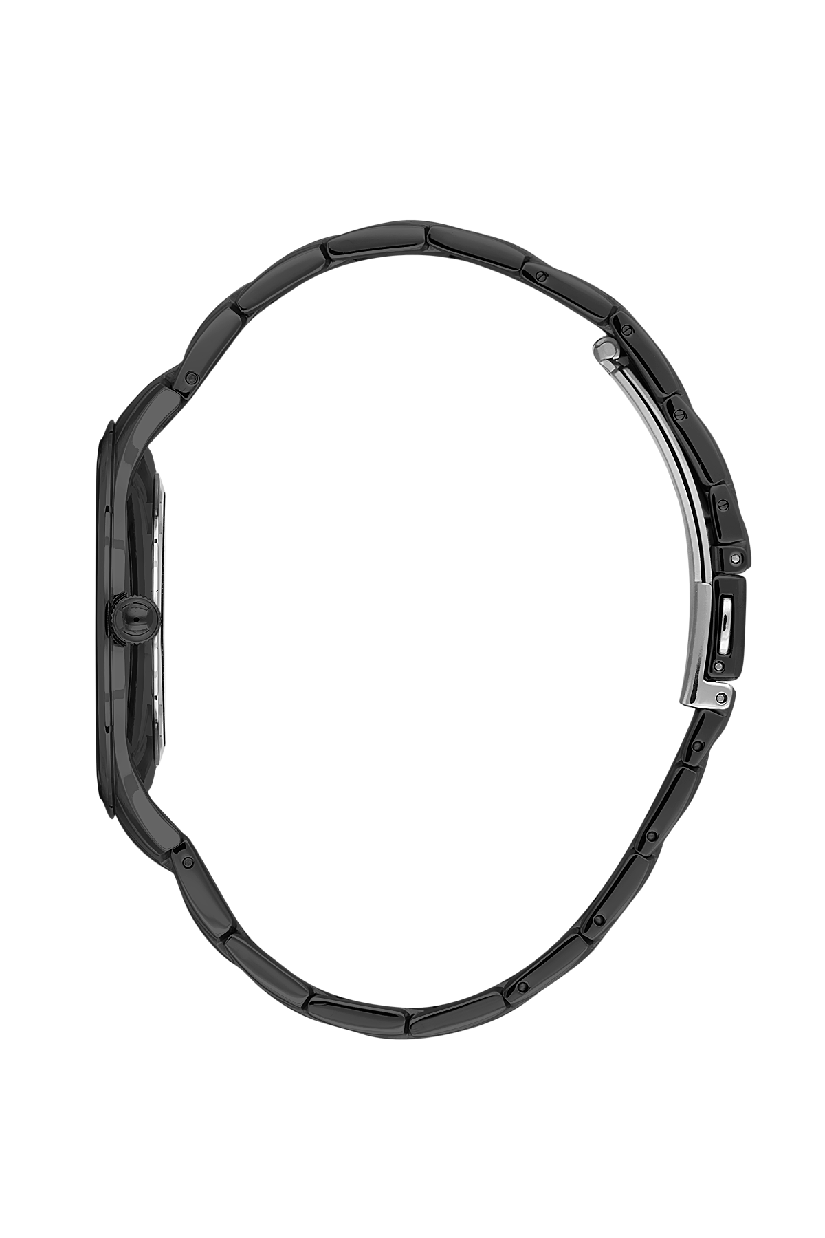 Santa Barbara Polo Black Dial Slim Wrist Watch for Men SB.4.10020-5