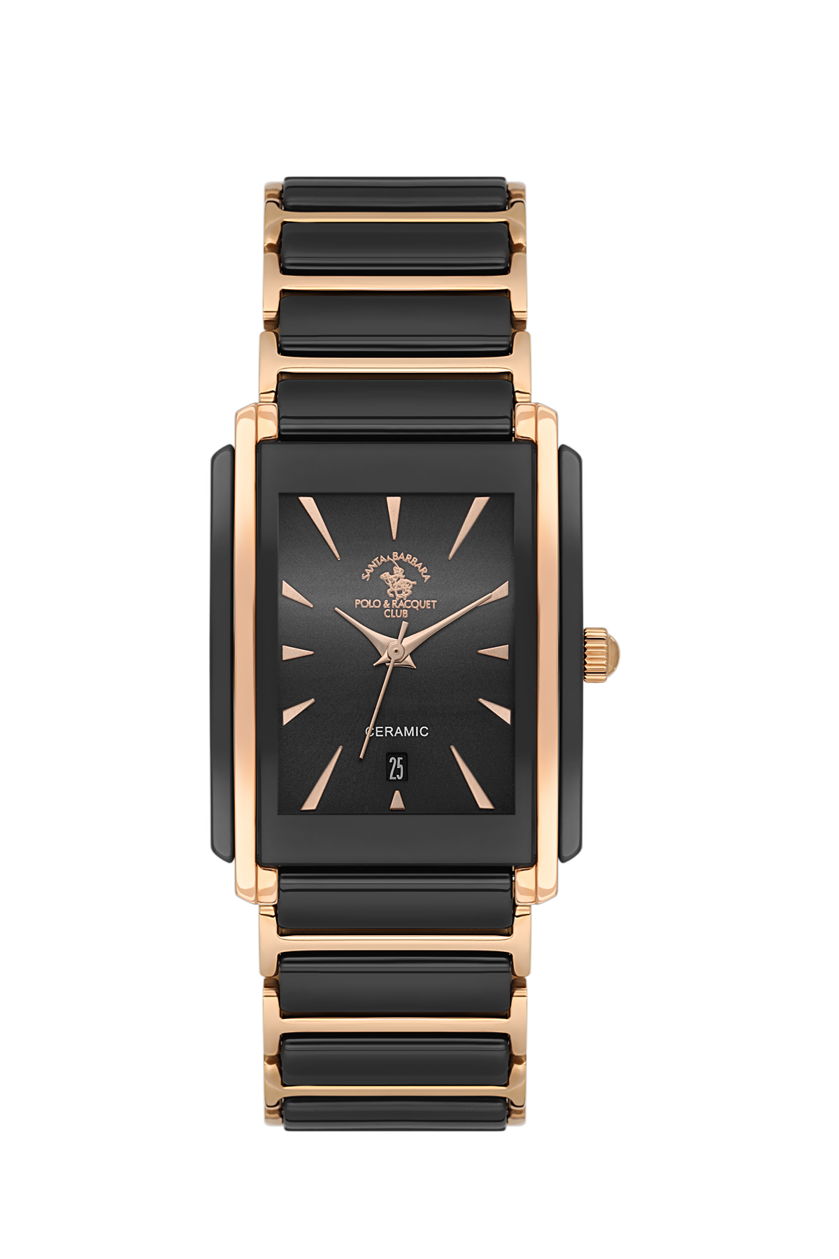 Santa Barbara Polo Ceramic Wrist Watch for Women SB.4.10029-6