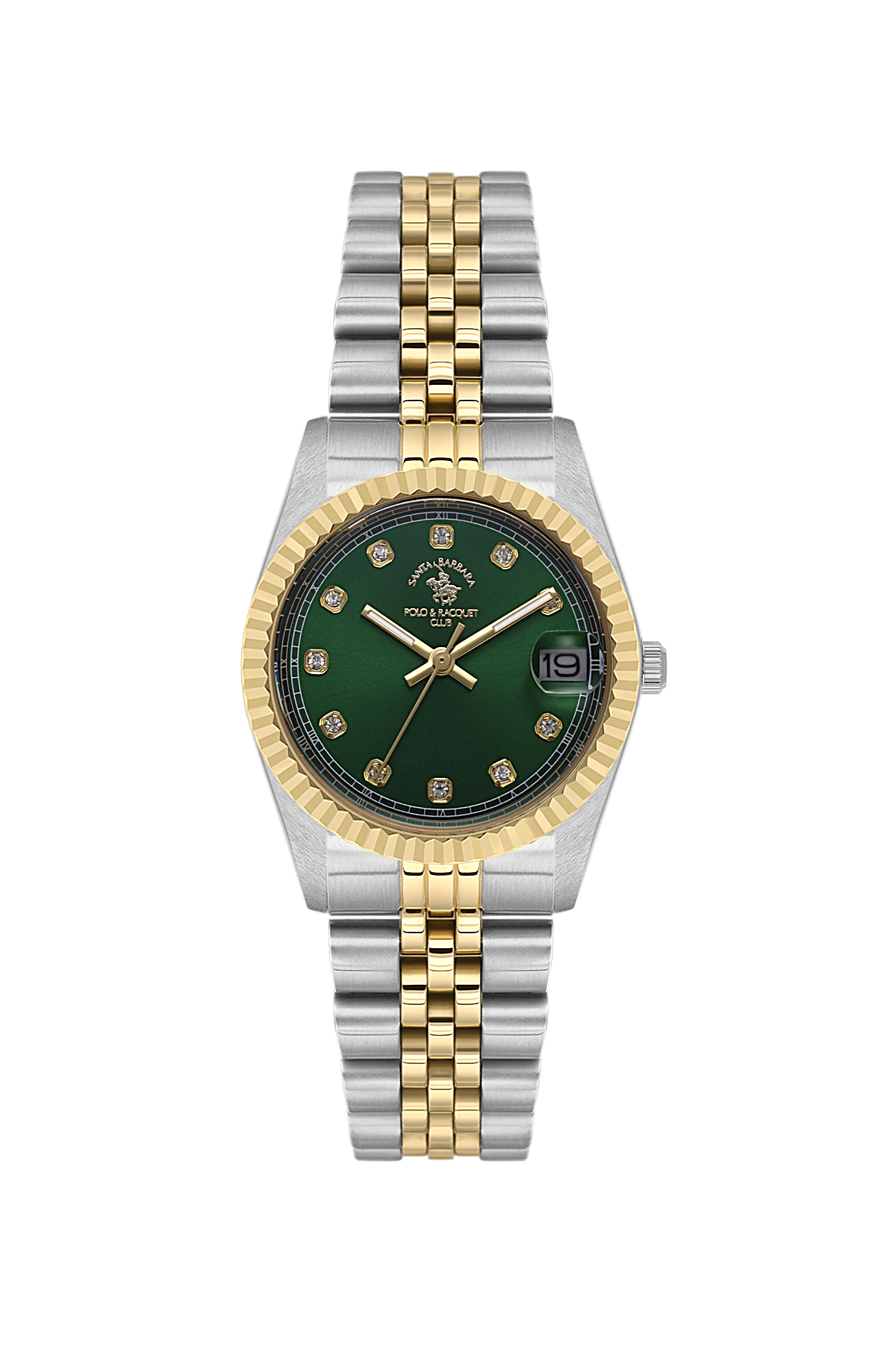 ladies-date-watch-green-gold-silver-chain-sb-4-10034-4