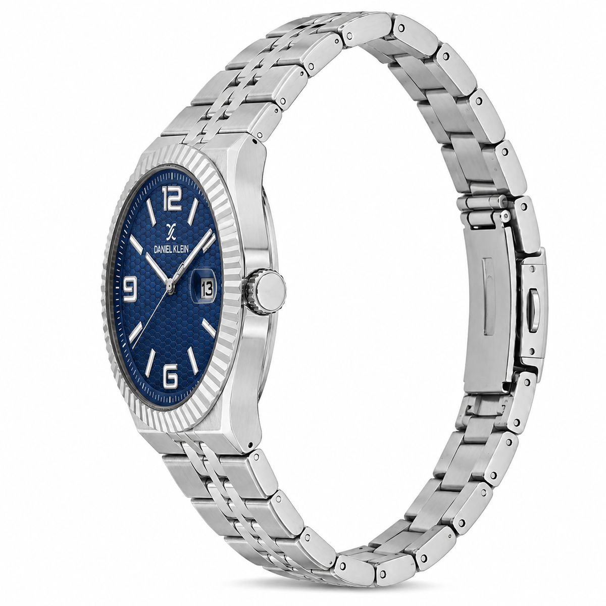 Daniel Klein Premium Gents Dark Blue Emboss Watch – DK.6.14718-3