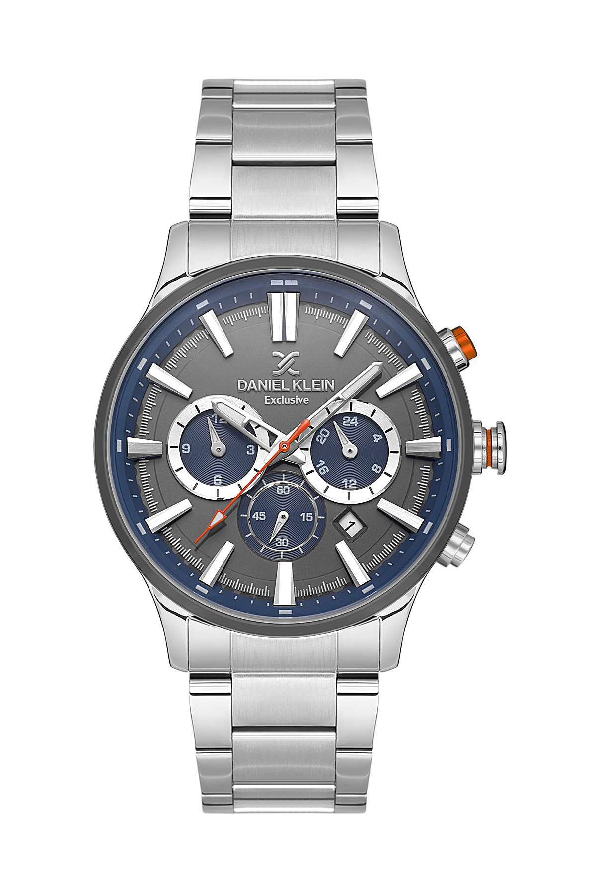 Daniel Klein Gun Black Dial Exclusive Men Multifunction Watch DK. 1.13643-3