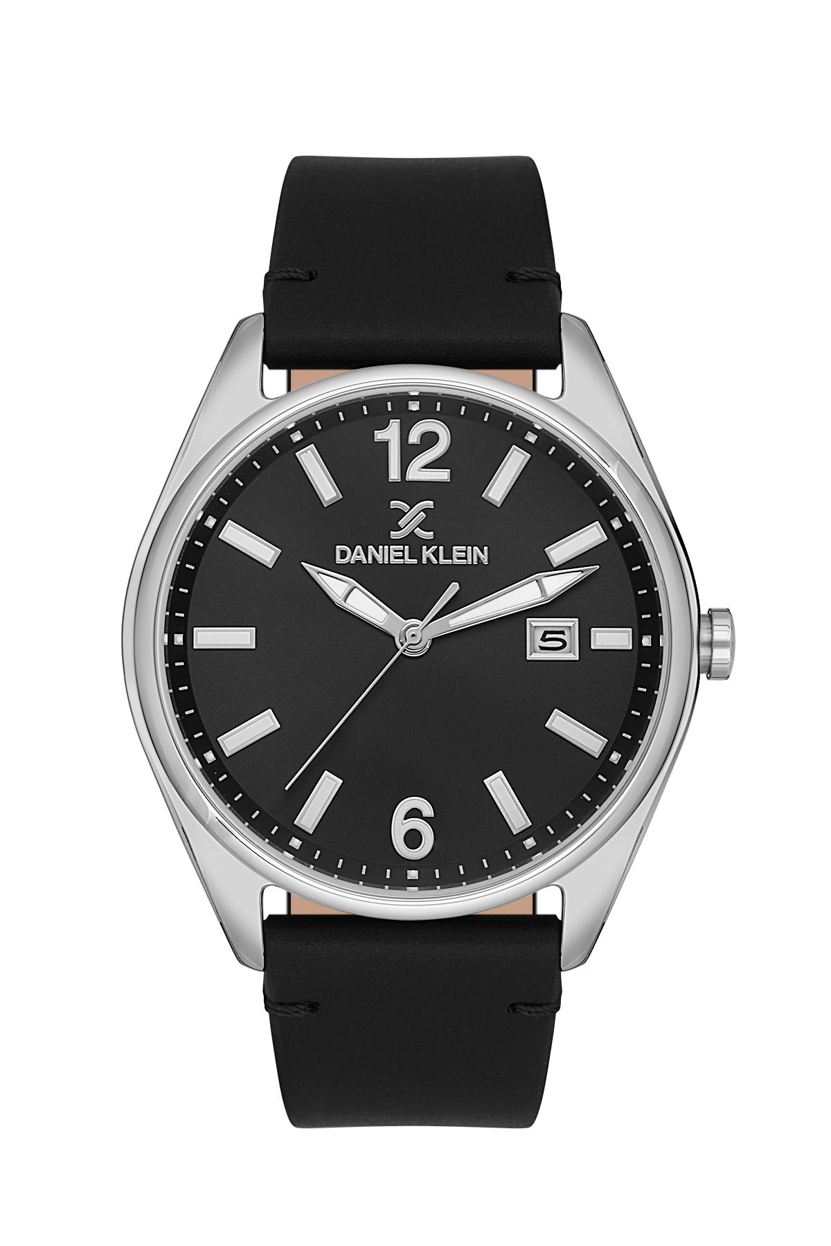 Daniel Klein Gun Black Dial  Men Date Watch DK.1.13666-2