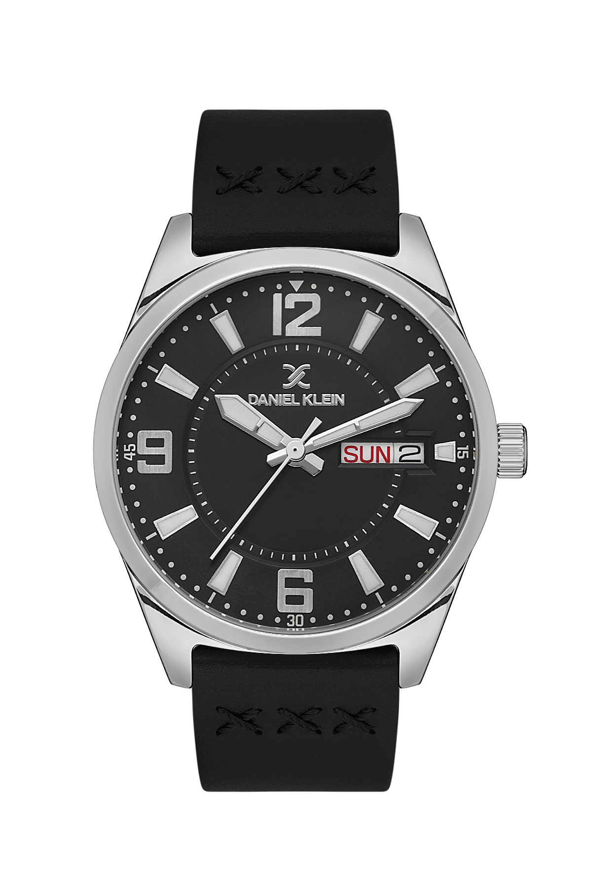 Daniel Klein Gun Black Dial Men Day & Date Watch DK.1.13668-2