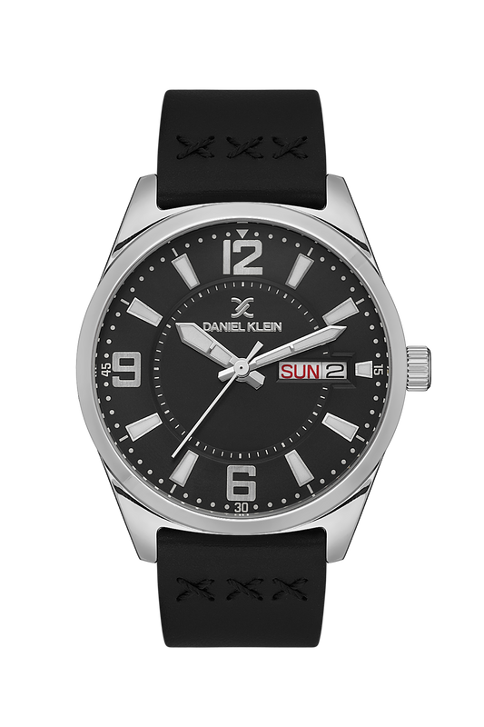 Daniel Klein Gun Black Dial Men Day & Date Watch DK.1.13668-2