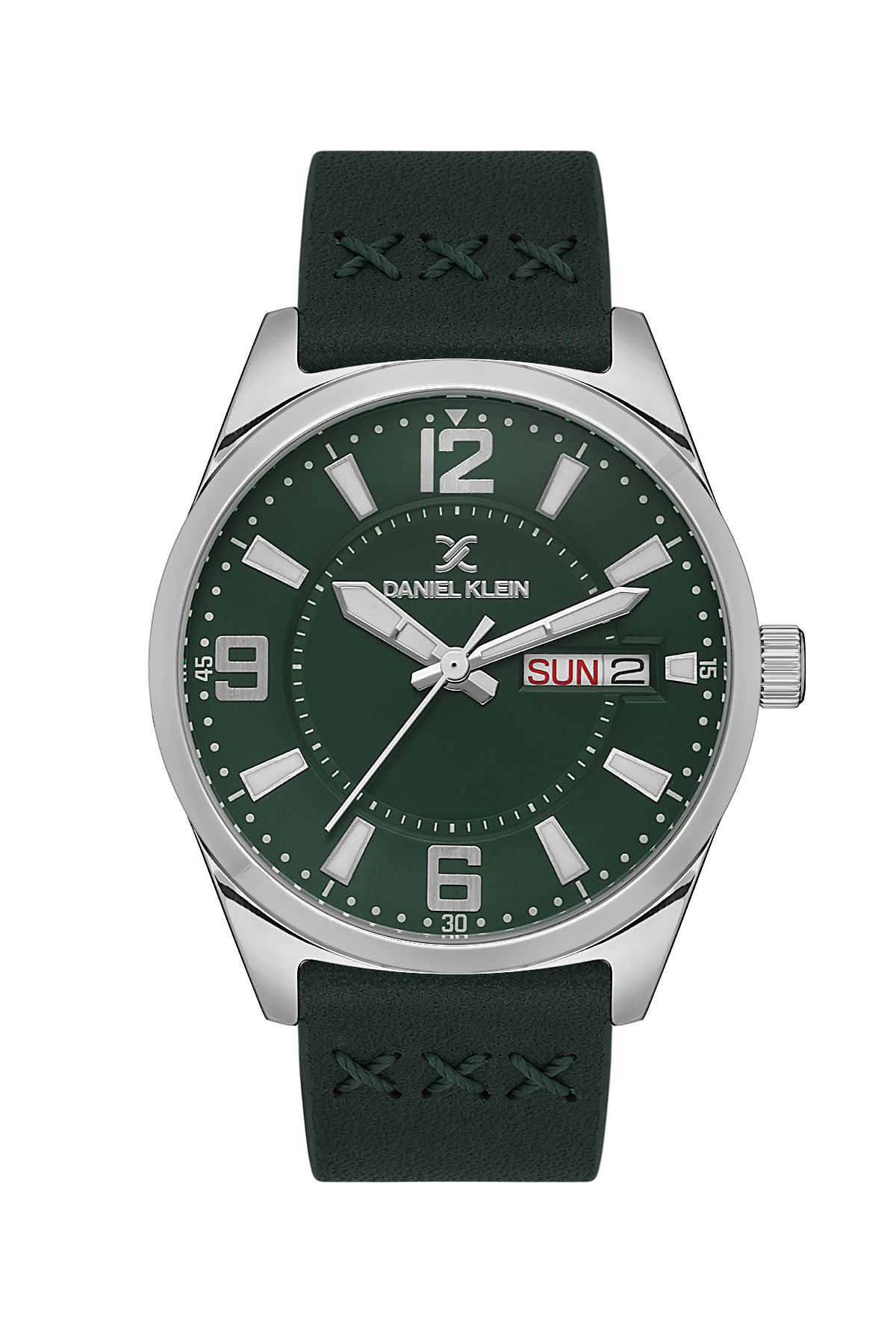 Daniel Klein D.Green Dial Men Day & Date Watch DK.1.13668-4