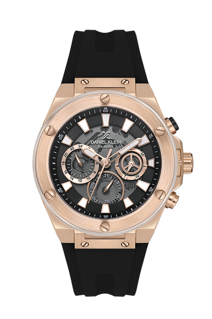 Daniel Klein Exclusive Multifunction Wrist Watch for Men DK.1.13889-5