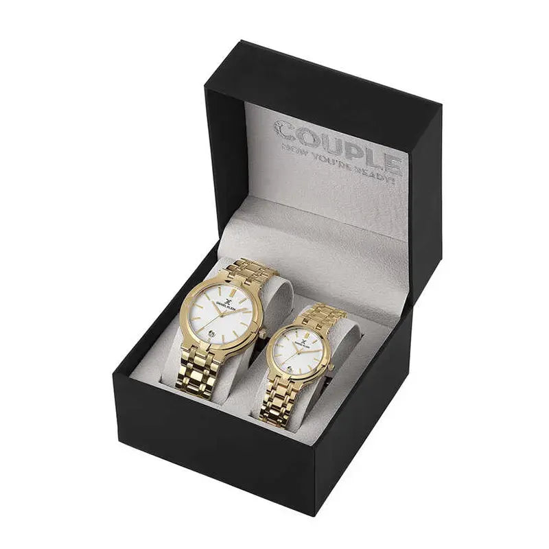 Daniel Klein Wrist Watch for Couple DK.1.13908-3