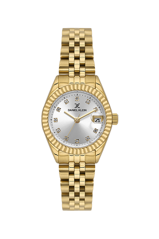 Daniel Klein Date & Time Wrist Watch for Women DK.1.13969-5