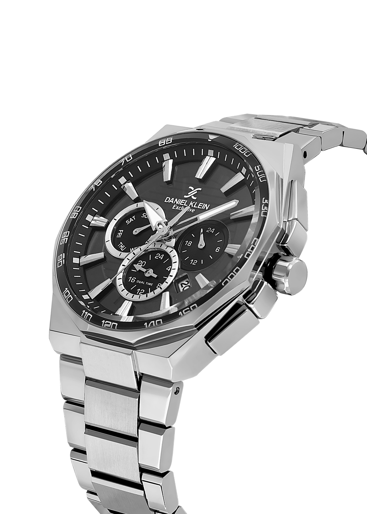 Daniel Klein Multifunction Wrist Watch for Men DK.1.13977-1