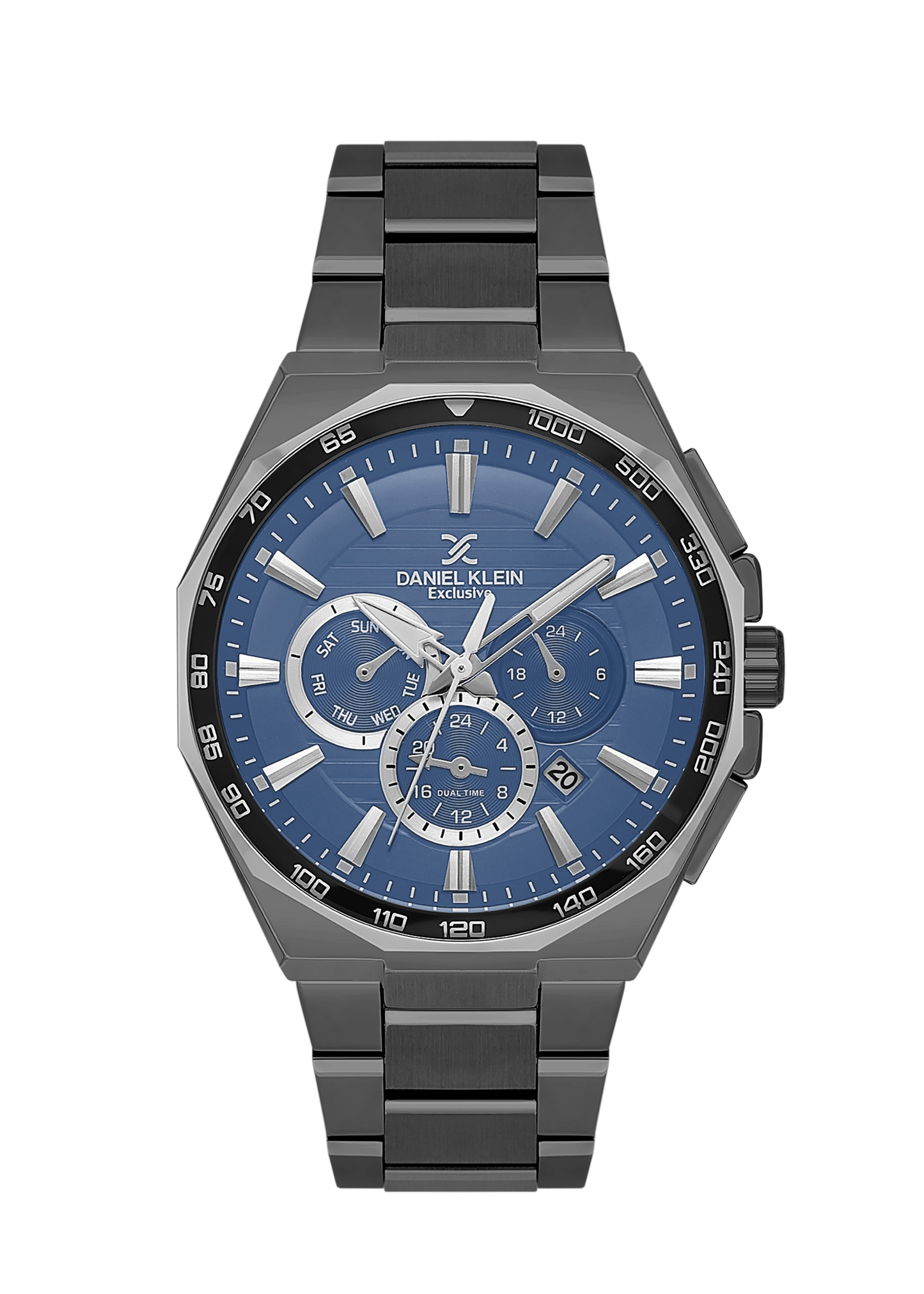 Daniel Klein Multifunction Wrist Watch for Men DK.1.13977-4