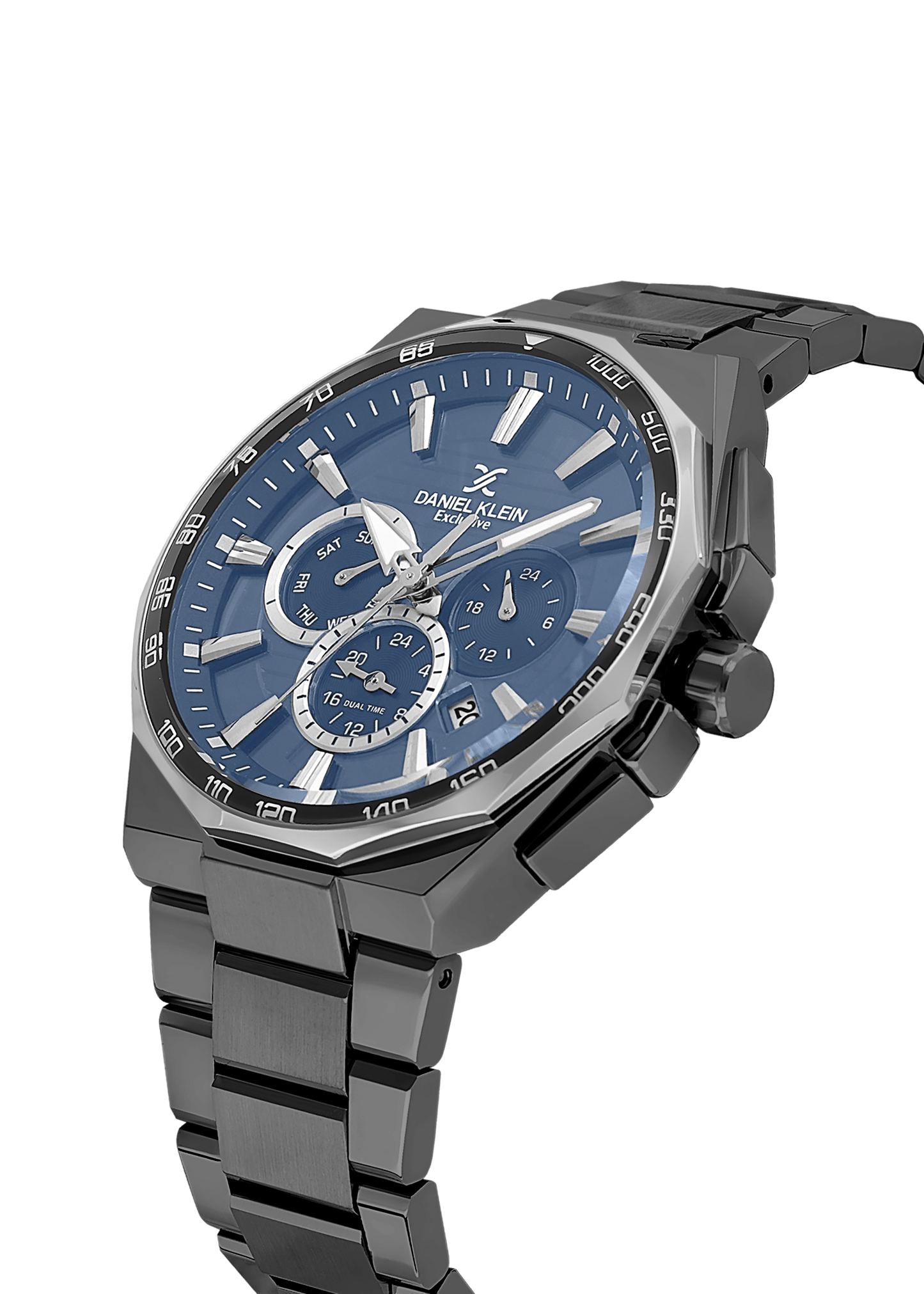 Daniel Klein Multifunction Wrist Watch for Men DK.1.13977-4