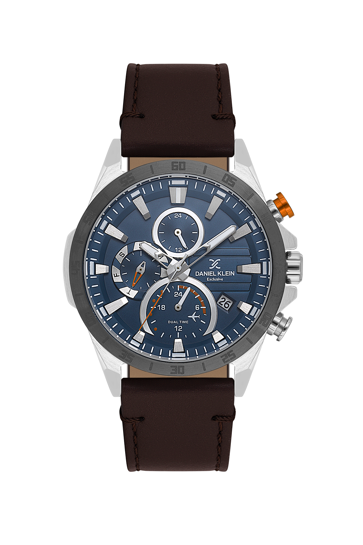 Daniel Klein Exclusive Multifunction Wrist Watch for Men DK.1.13993-4