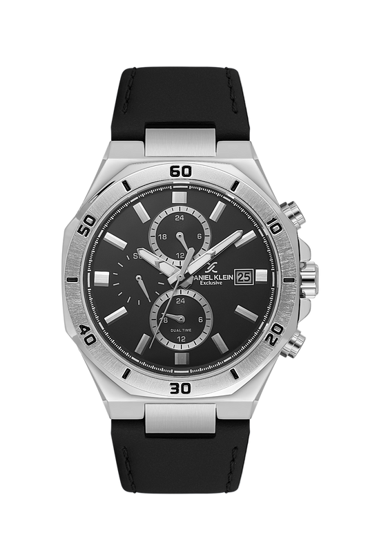Daniel Klein Exclusive Multifunction Dual Time  Wrist Watch for Men DK.1.14003-1