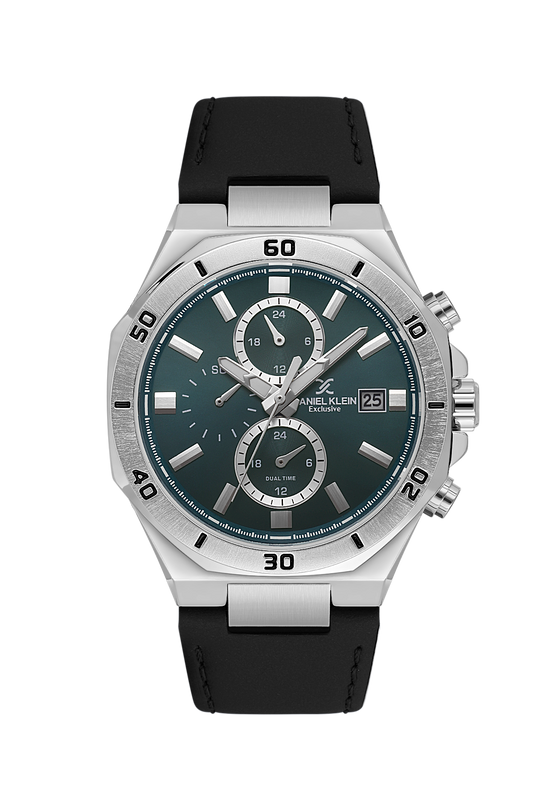 Daniel Klein Exclusive Multifunction Dual Time  Wrist Watch for Men DK.1.14003-3