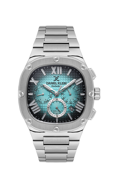 Daniel Klein Exclusive Multifunction Dual Date Wrist Watch for Men DK.1.14009-2