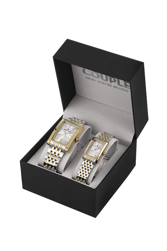 Daniel Klein Wrist Watch for Couple DK.1.14011-6