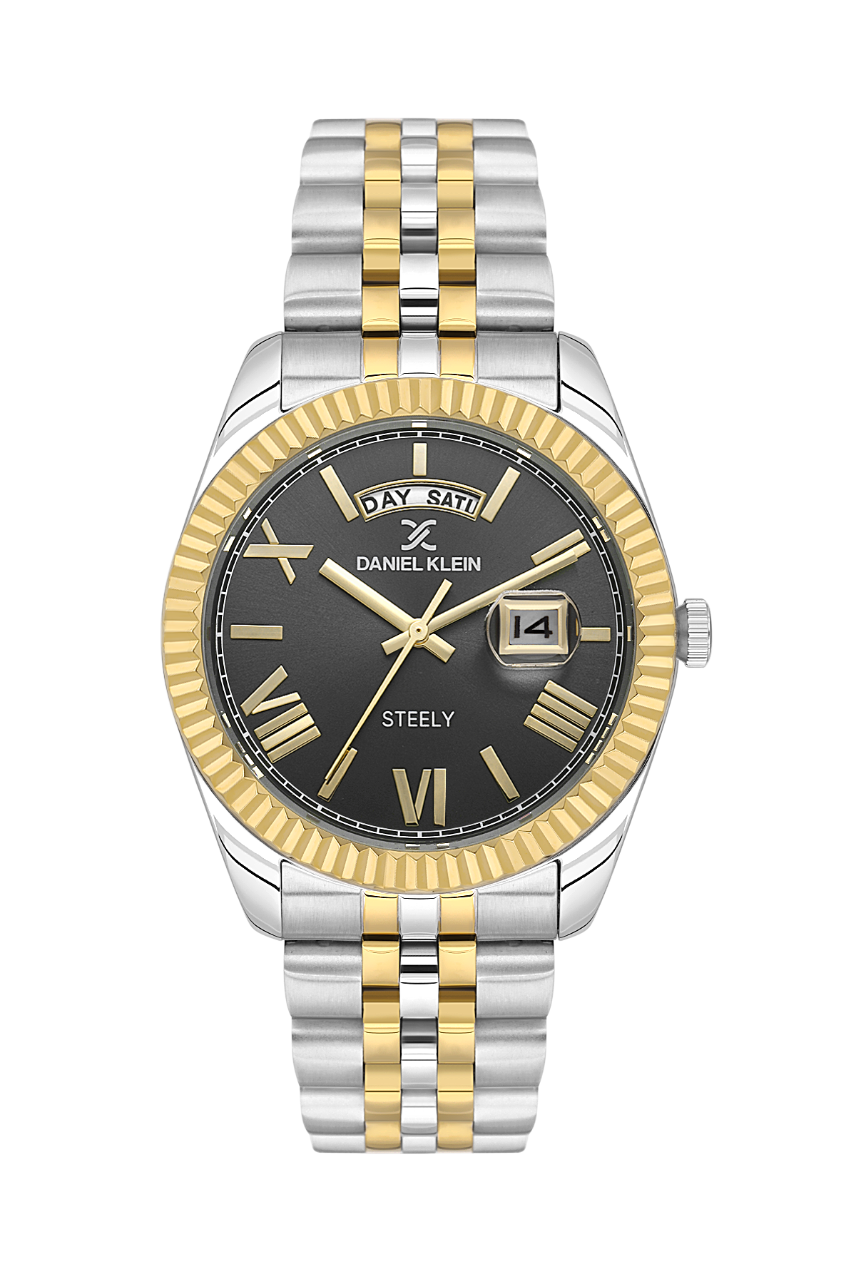 Daniel Klein Day & Date Wrist Watch for Men DK.1.14026-4