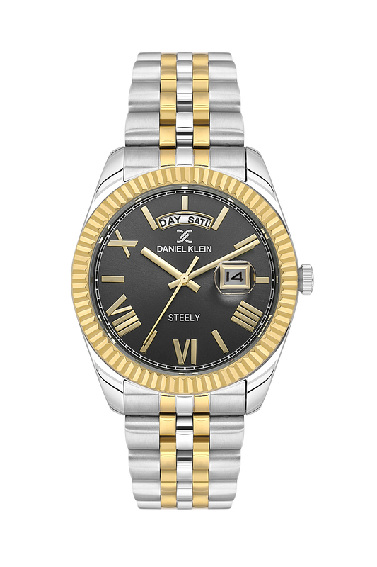 Daniel Klein Day & Date Wrist Watch for Men DK.1.14026-4