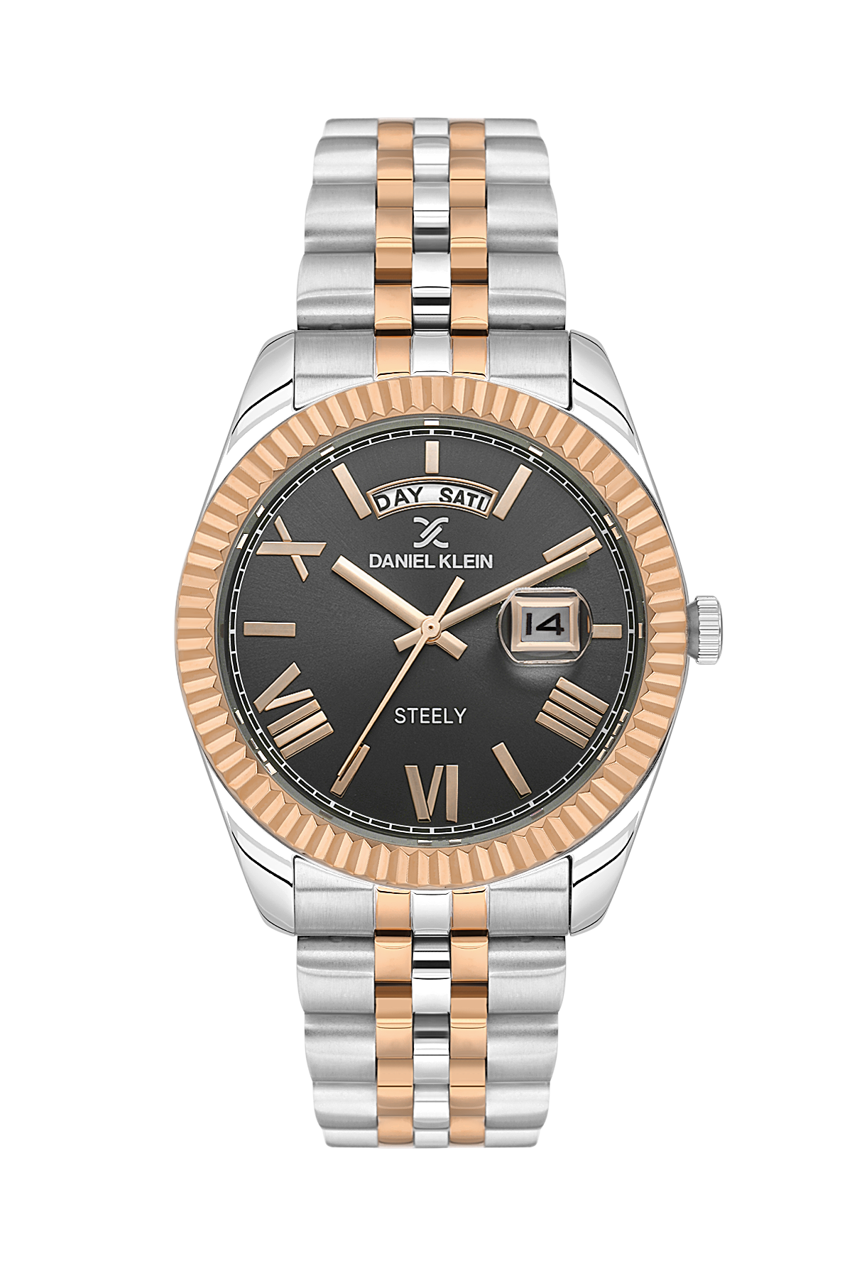 Daniel Klein Day & Date Wrist Watch for Men DK.1.14026-5