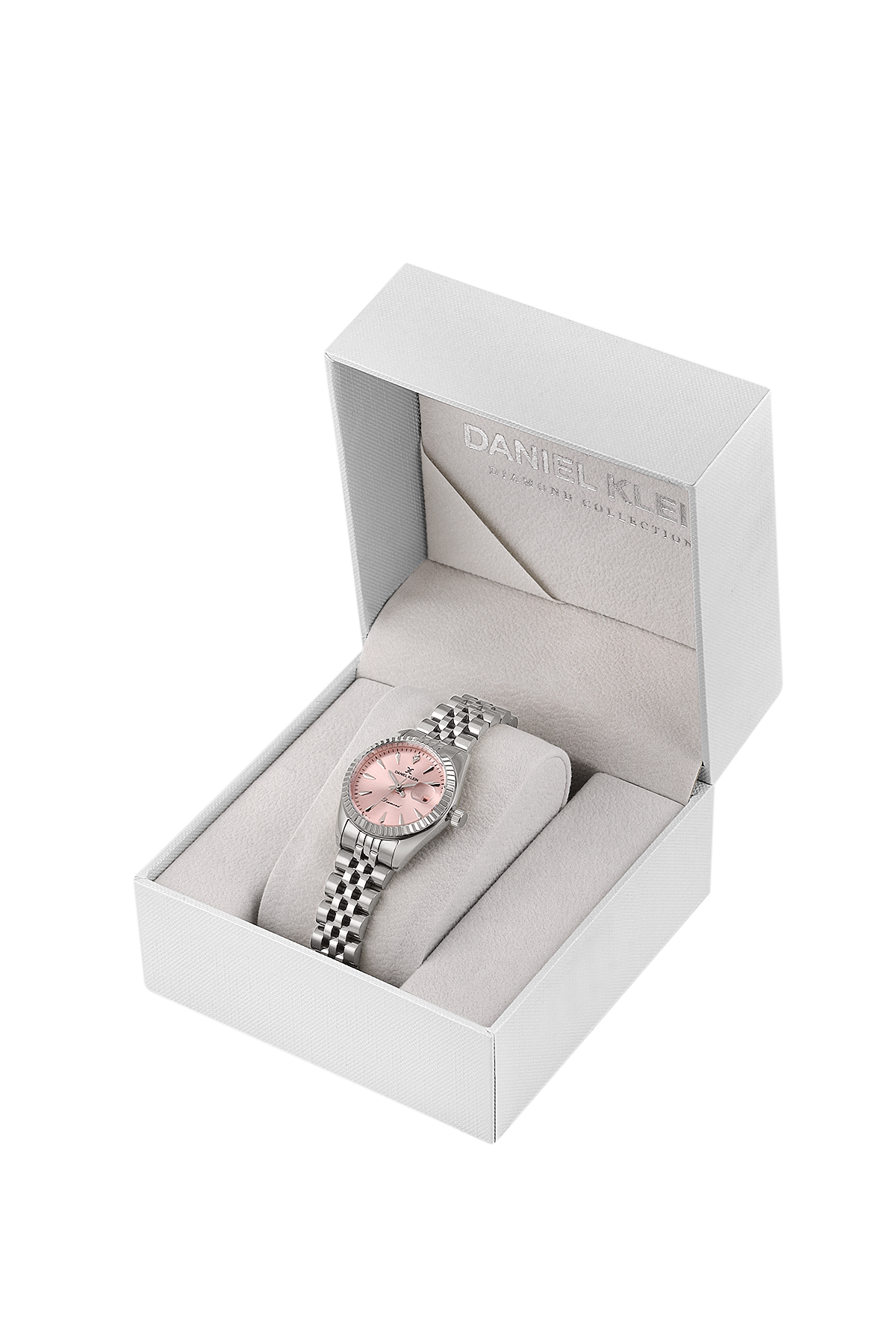 Daniel Klein Diamond Date Wrist Watch for Women DK.1.14027-5