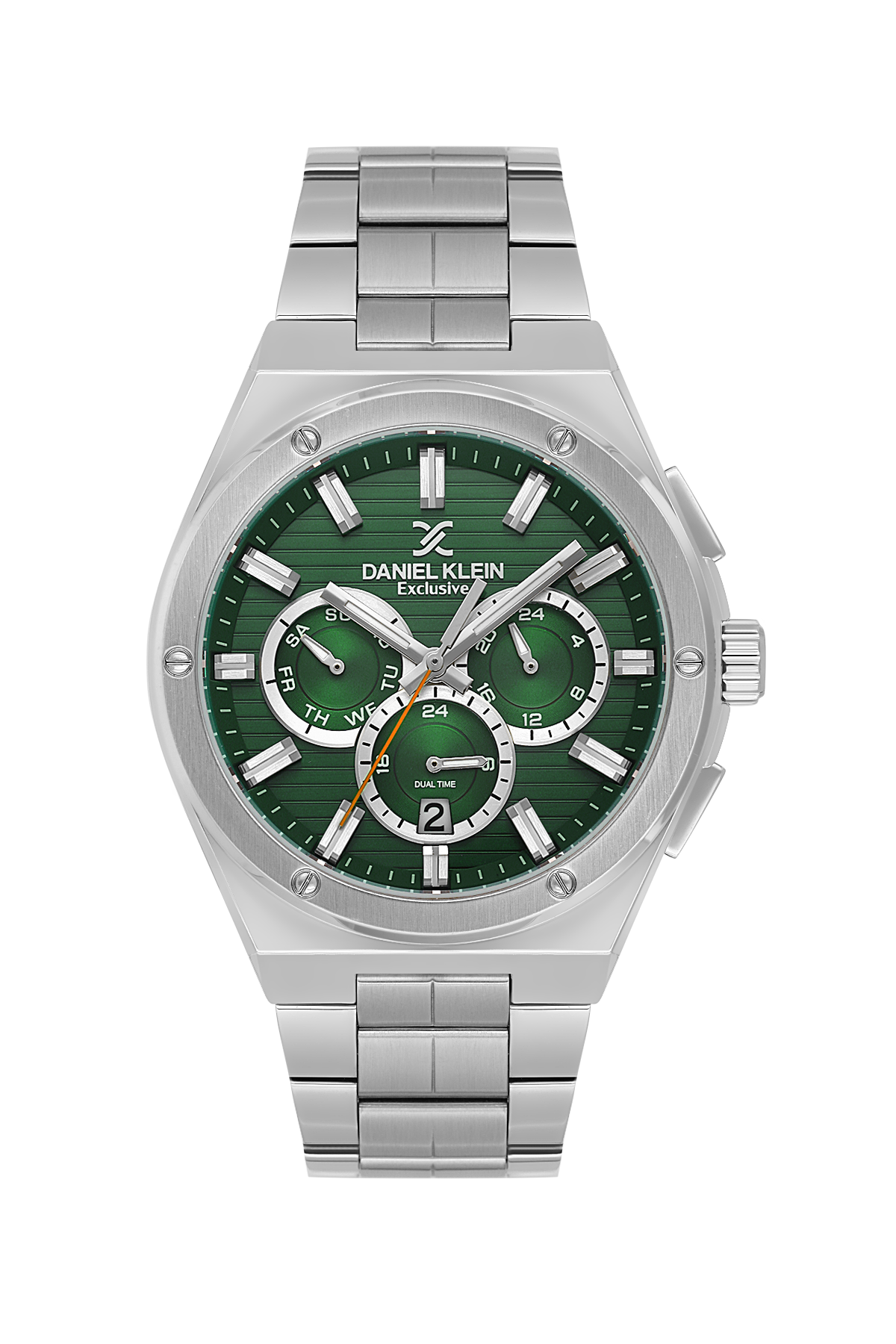 Daniel Klein Multifunction Dual Time Wrist Watch for Men DK.1.14071-4