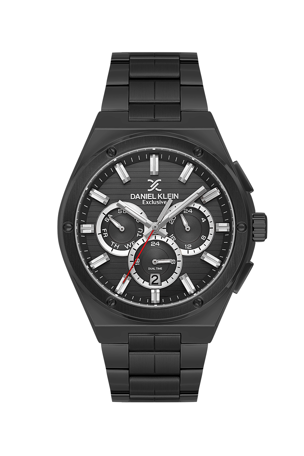 Daniel Klein Multifunction Dual Time Wrist Watch for Men DK.1.14071-5