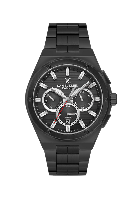 Daniel Klein Multifunction Dual Time Wrist Watch for Men DK.1.14071-5