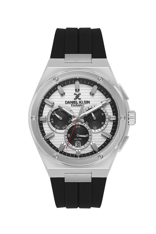 Daniel Klein Multifunction Dual Time  Wrist Watch for Men DK.1.14072-1