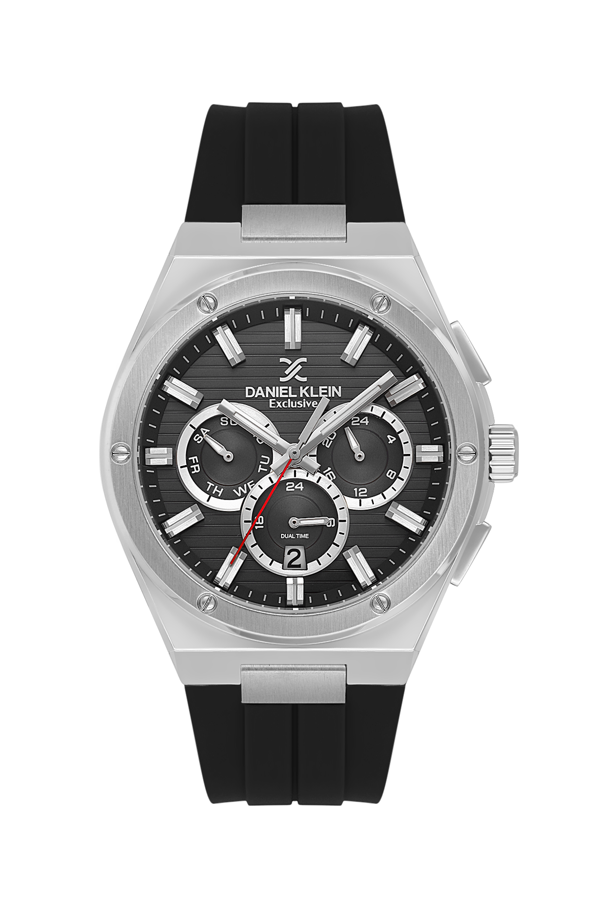 Daniel Klein Multifunction Dual Time  Wrist Watch for Men DK.1.14072-2