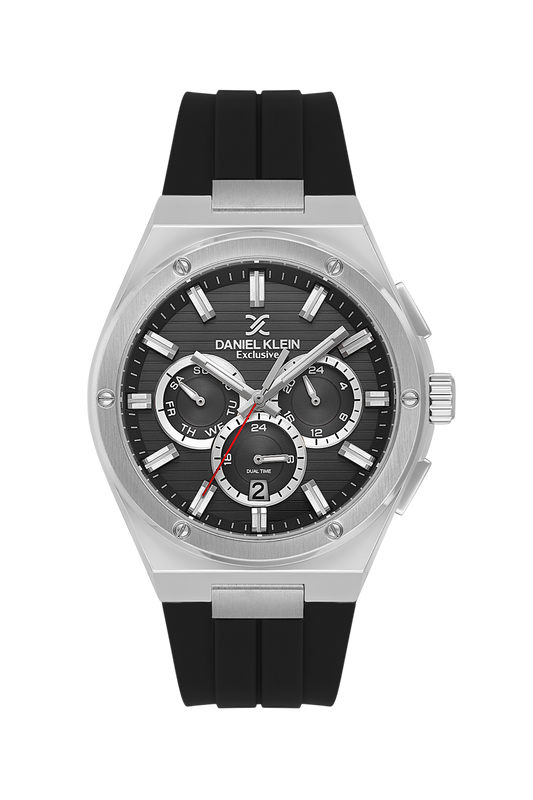 Daniel Klein Multifunction Dual Time  Wrist Watch for Men DK.1.14072-2
